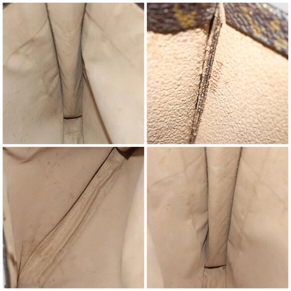 LOUIS VUITTON Monogram Sac Plat Hand Bag M51140 LV Auth - Picture 16 of 16